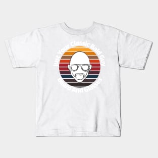 Bald Guy Birthday, Bald Guy With Beard and Glasses, Birthday, Funny, Fathers Day, Christmas Kids T-Shirt